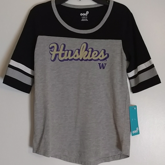 NCAA by Outerstuff Youth Girls 3/4 Sleeve Tee - Picture 1 of 8